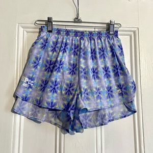 🆕 BOA Athletic / Running Shorts - Mosaic Pattern of Purples & Blues